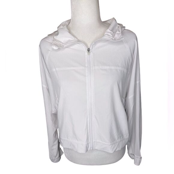 Champion zip front light windbreaker size Small - Picture 1 of 7